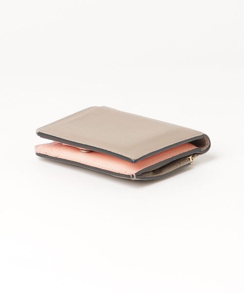 「L'arcobaleno」 カードケース ONE SIZE ベージュ レディース_画像3