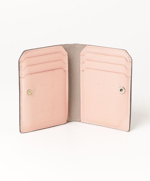 「L'arcobaleno」 カードケース ONE SIZE ベージュ レディース_画像4