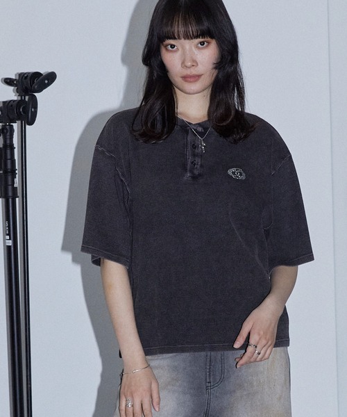 Anchor Smith（アンカー スミス） ヘンリーネック tシャツ 半袖