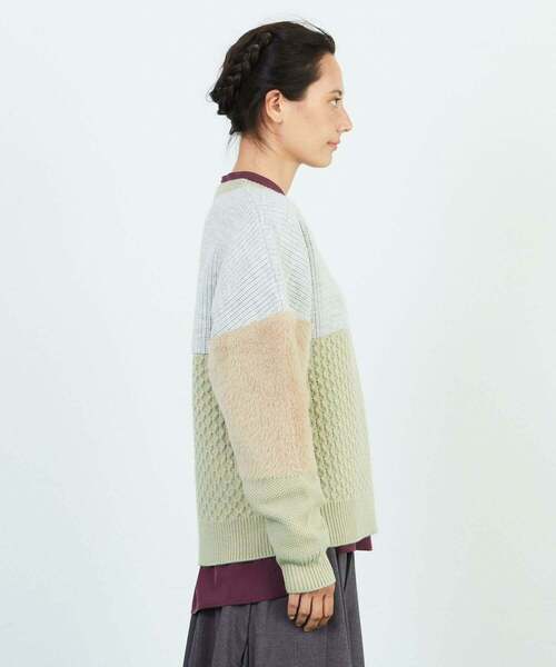 「FRAPBOIS」 長袖ニット 2 グレー レディース_画像5