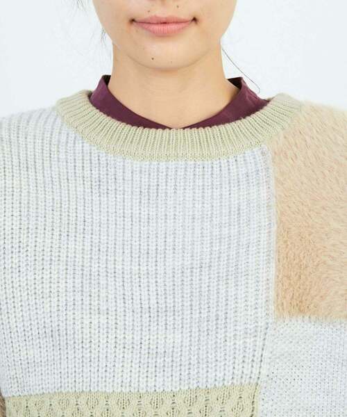 「FRAPBOIS」 長袖ニット 2 グレー レディース_画像6