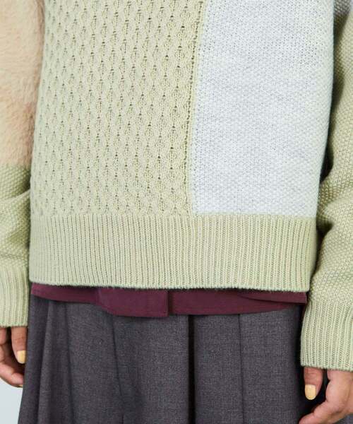 「FRAPBOIS」 長袖ニット 2 グレー レディース_画像10