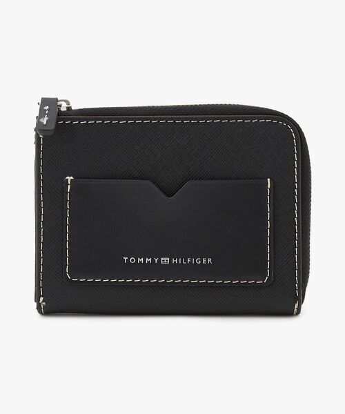 TOMMY HILFIGER（トミー・ヒルフィガー） 財布 TH SAFFIANO ZIPPED