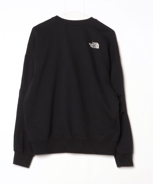 「THE NORTH FACE」 ワンポイントスウェットカットソー - ブラック レディースの画像