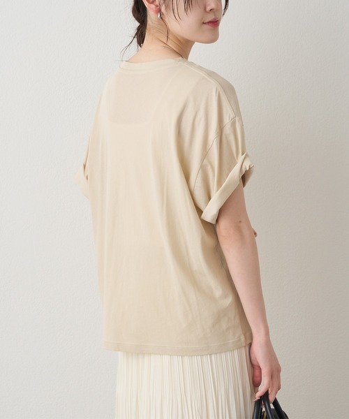 tシャツ テキストアートプリントTシャツ レディースの画像