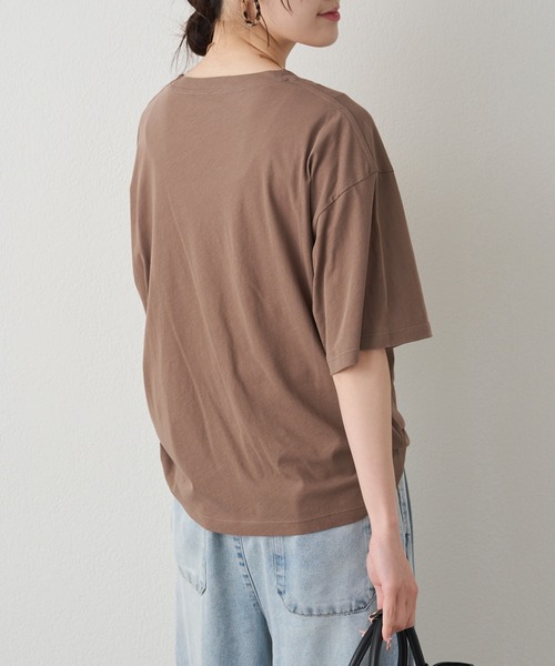 tシャツ テキストアートプリントTシャツ レディースの画像