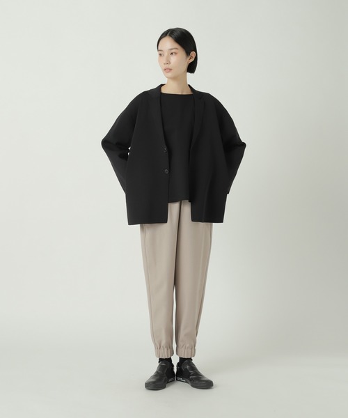 「ZUCCa」 イージーパンツ M size ネイビー レディースの画像