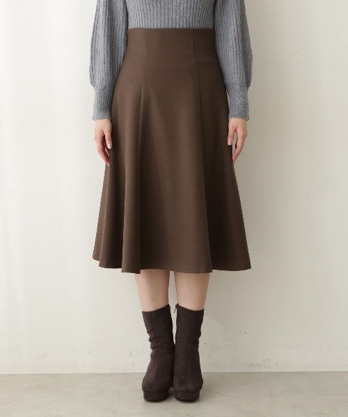 「PROPORTION BODY DRESSING」 フレアスカート MEDIUM グレー レディースの画像