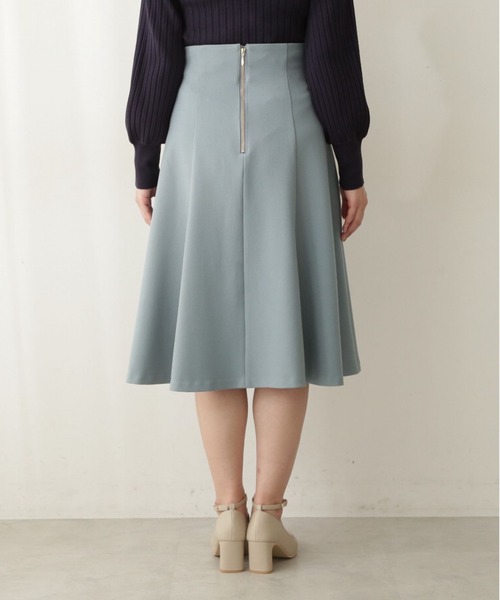 「PROPORTION BODY DRESSING」 フレアスカート MEDIUM グレー レディースの画像