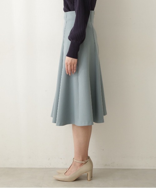 「PROPORTION BODY DRESSING」 フレアスカート MEDIUM グレー レディースの画像