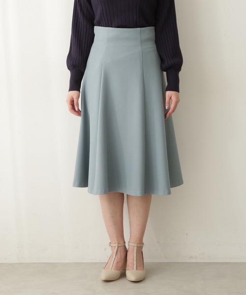 「PROPORTION BODY DRESSING」 フレアスカート MEDIUM グレー レディースの画像