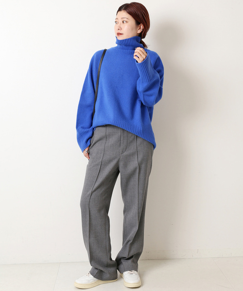 「Spick \u0026 Span」 スラックス 38 チャコールグレー レディースの画像