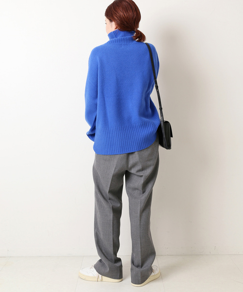 「Spick \u0026 Span」 スラックス 38 チャコールグレー レディースの画像