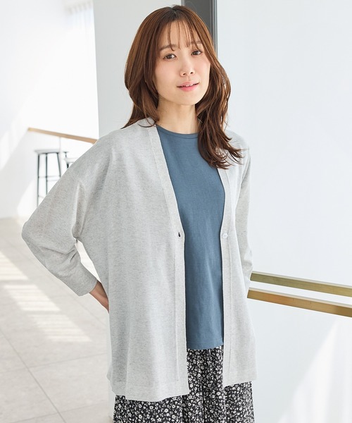Honeys（ハニーズ） カーディガン 夏 「ハニさら・抗菌防臭