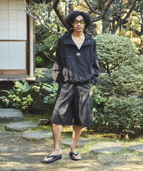 umbro（アンブロ） ナイロンブルゾン LARGE ブラウン メンズ