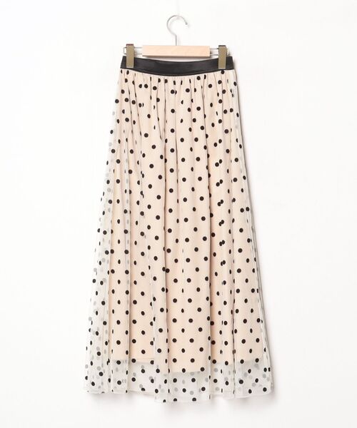 「CAROLINA GLASER」 フレアスカート ONE SIZE ベージュ レディース_画像2