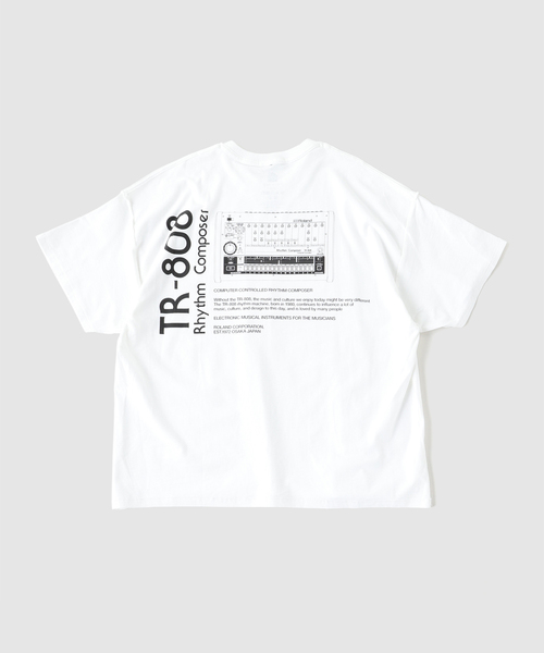 is-ness（イズネス） tシャツ ISNESS MUSIC × ROLAND TR-808 T-SHIRTS