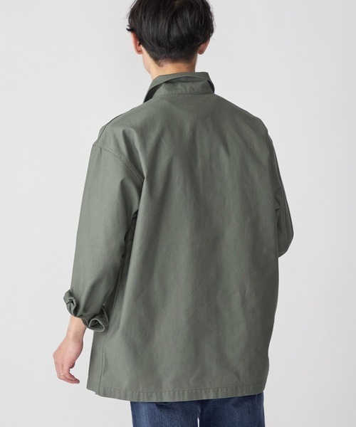 「SHIPS.me」 ミリタリージャケット X-SMALL キャメル メンズ_画像4