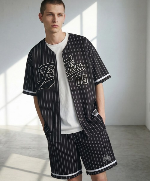 FUBU（フブ） シャツ 半袖 「FUBU/フブ」PATCH BASEBALL SHIRTS/パッチ