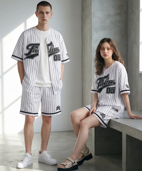 FUBU（フブ） シャツ 「FUBU/フブ」PATCH BASEBALL SHIRTS/パッチ付き