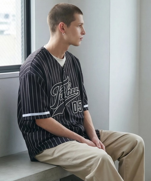 FUBU（フブ） シャツ 「FUBU/フブ」PATCH BASEBALL SHIRTS/パッチ付き