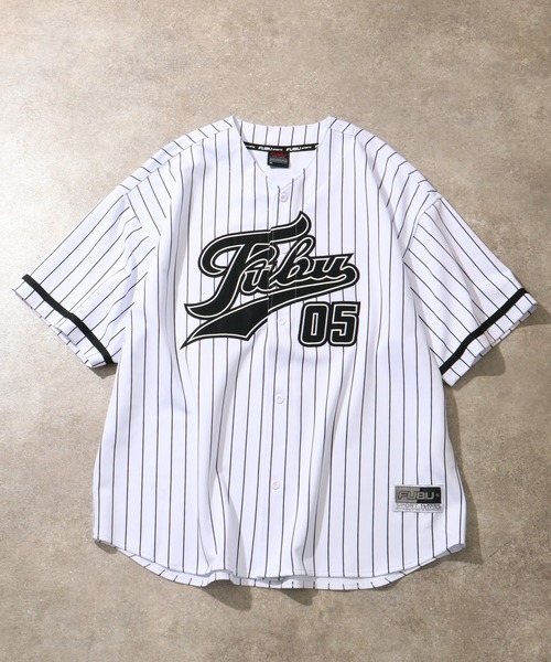 FUBU（フブ） シャツ 「FUBU/フブ」PATCH BASEBALL SHIRTS/パッチ付き