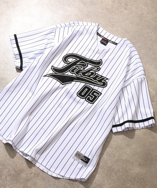 FUBU（フブ） シャツ 「FUBU/フブ」PATCH BASEBALL SHIRTS/パッチ付き