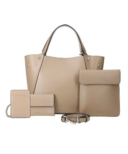「BARCOS」 2WAYバッグ ONE SIZE シルバー レディース_画像2