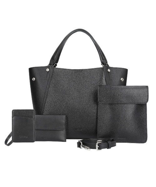 「BARCOS」 2WAYバッグ ONE SIZE シルバー レディース_画像3