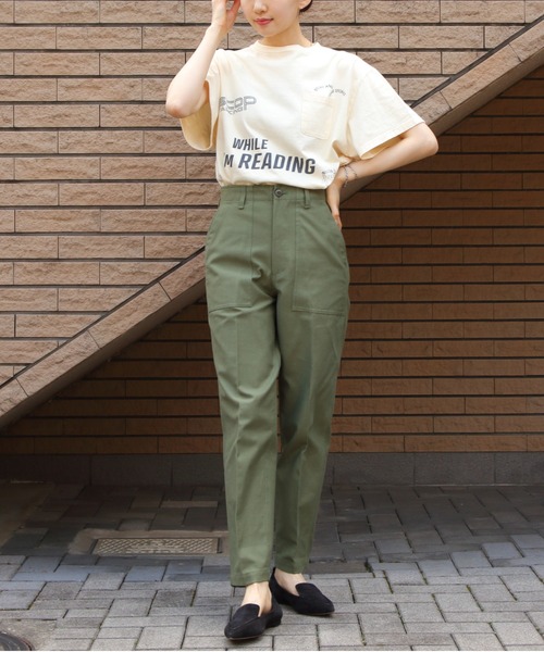 「THE SHINZONE」 半袖Tシャツ FREE ナチュラル レディース_画像9