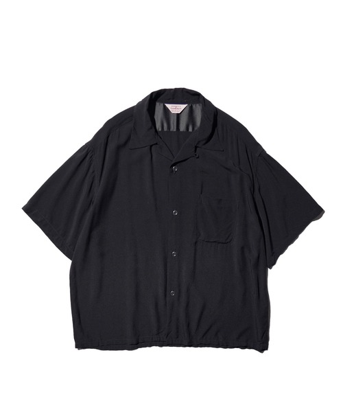 TOWNCRAFT（タウンクラフト） シャツ PRINTED LOOP COLLAR SS SHIRT 総