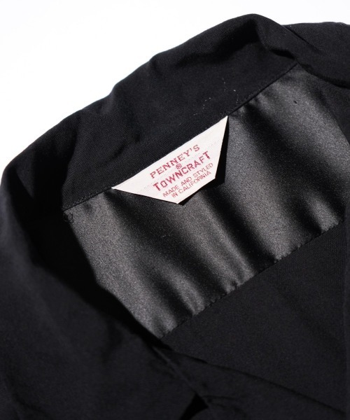 TOWNCRAFT（タウンクラフト） シャツ 半袖 PRINTED LOOP COLLAR SS