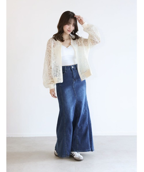 新品未使用　レースブルゾン fifth（フィフス） ブルゾン アウター シアーレースブルゾン