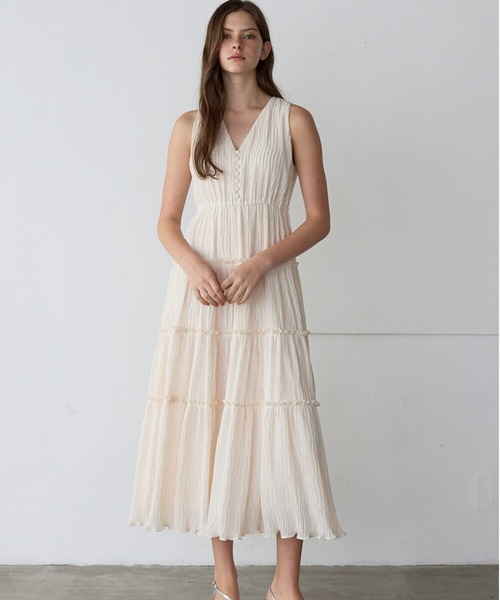 ORGUE（オルグ） ワンピース Tiered flare one-piece/ティアードフレア