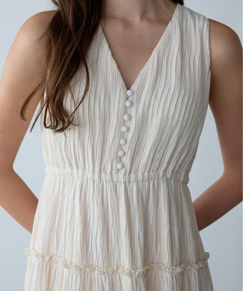 ORGUE（オルグ） ワンピース Tiered flare one-piece/ティアードフレア