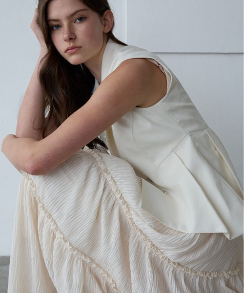 ORGUE（オルグ） ワンピース Tiered flare one-piece/ティアードフレア