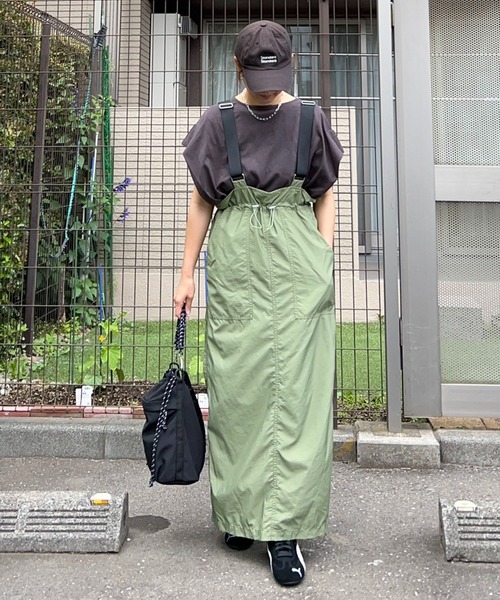 「notch.」 サロペットスカート M ブラック レディース_画像8