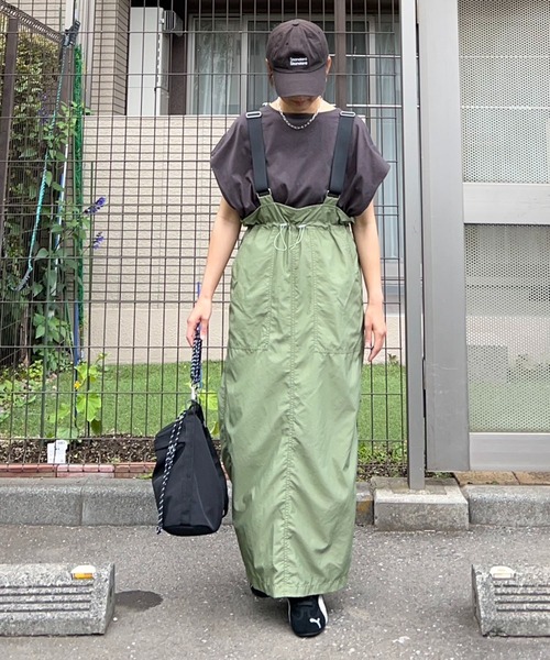 「notch.」 サロペットスカート M ブラック レディース_画像9