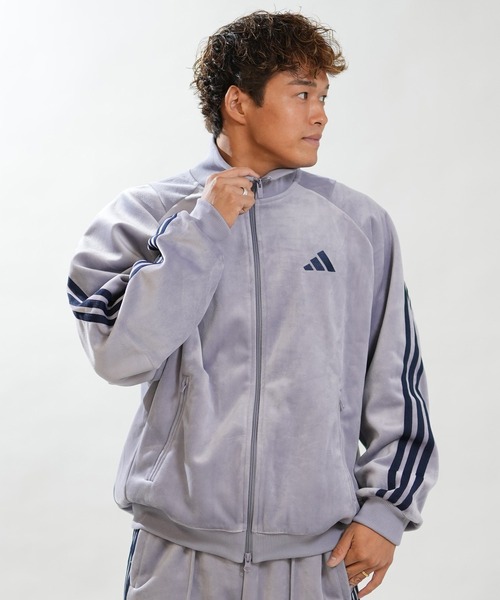 adidas（アディダス） ジャージ ジャージ トラックジャケット ベロア