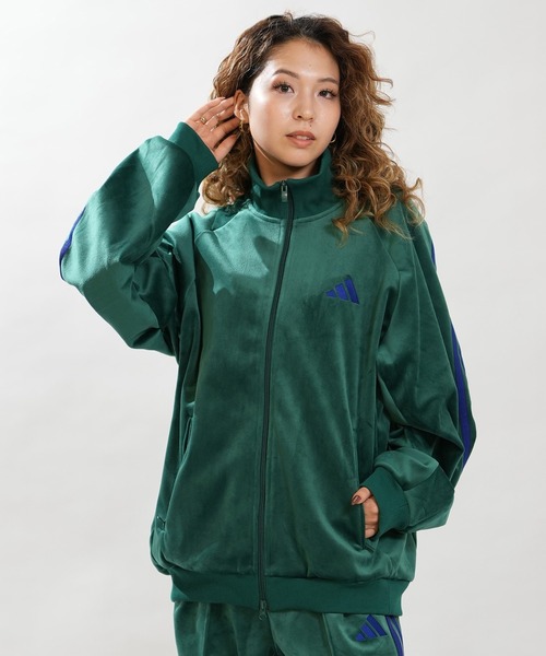 adidas（アディダス） ジャージ ジャージ トラックジャケット ベロア