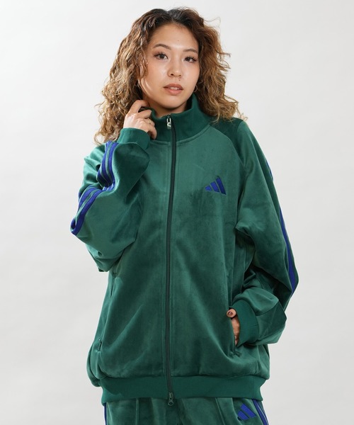 adidas（アディダス） ジャージ ジャージ トラックジャケット ベロア