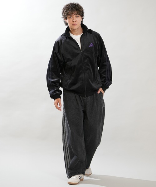 adidas（アディダス） ジャージ ジャージ トラックジャケット ベロア