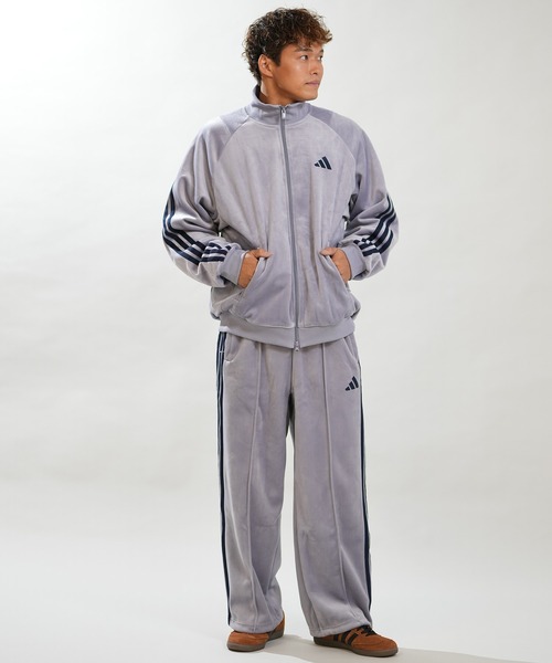 adidas（アディダス） ジャージ ジャージ トラックジャケット ベロア