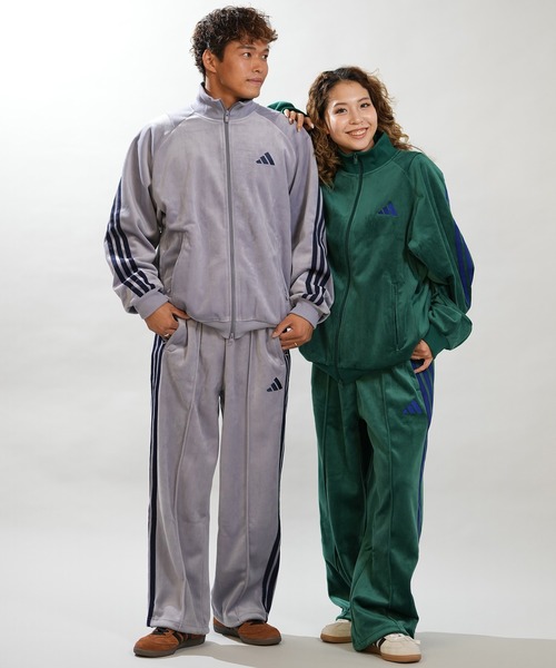 adidas（アディダス） ジャージ ジャージ トラックジャケット ベロア