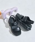 厚底 スポーツサンダル サンダル 夏 スニーカ...の詳細画像2