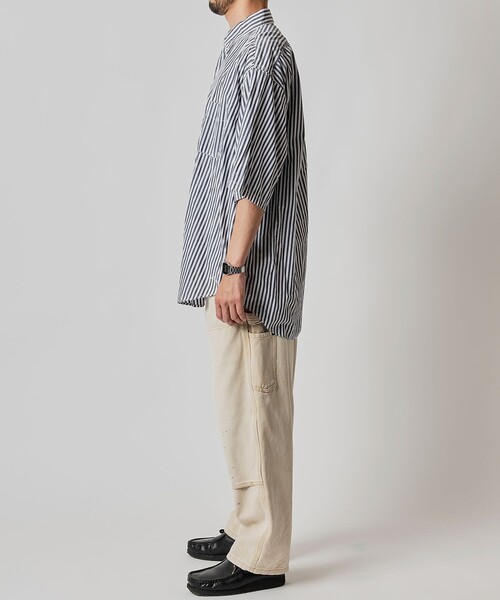「NAUTICA」 長袖シャツ X-LARGE ネイビー メンズ_画像3