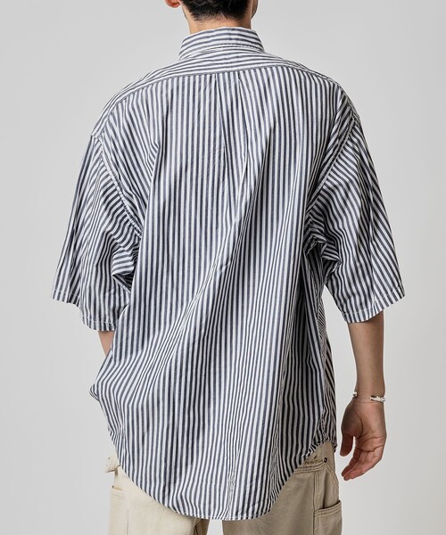 「NAUTICA」 長袖シャツ X-LARGE ネイビー メンズ_画像7