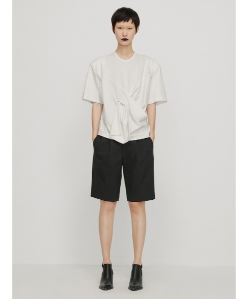 「JNBY」 ハーフパンツ 36 ベージュ レディース_画像7