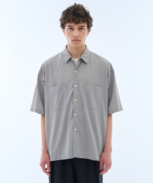 シャツ KANEMASA PHIL. / Nylon Balise SS Shirt メンズの画像