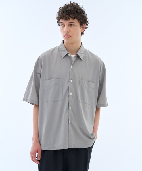 シャツ KANEMASA PHIL. / Nylon Balise SS Shirt メンズの画像